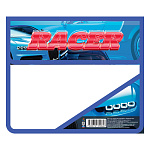 Папка " Пчелка " МАЛЫЙ ФОРМАТ А5-03 (230*190*50мм) на липучке Премиум авто, клапан, с уголком, пластик