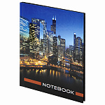 Блокнот МАЛЫЙ ФОРМАТ 110х147мм, А6, 80л, твёрдый, клетка, Офисный