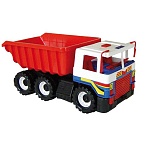 Машинка " Совтехстром " Самосвал карьерный, пластик, 390*160*165мм, сетка