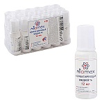 Корректирующая жидкость " Attomex " 12мл с кисточкой, на спиртовой основе, морозоустойчивая, быстросохнущая