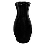 Ваза керамическая " KWELT " Тьяго талия, черная, 5,5*16*6см