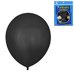 Шар латексный " KWELT "  9"/23см черный