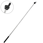 Указка телескопическая " Mazari " Пикми 65см черная, пакет