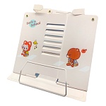 Подставка для книг " KWELT " металлическая Back to school 21*19см, раздвижные планки (трансформируется под учебники формата А4 и выше), термоусадочная пленка