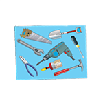 Трафарет-раскраска " Пчелка " 155*205мм, Инструмент, в ассортименте 12 видов