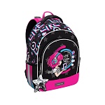 Рюкзак " Erich Krause " 28*39*14см ErgoLine 15L Top Blogger, многоцветный, 1 отделение, карман на молнии, мини-органайзер, внешний фронтальный карман, два боковых кармана на резинке, регулируемые лямки, ручка-петля, пластиковые ножки