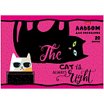 Альбом А4 20л " Hatber " Внедорожники Выпуск №2 (ассорти), скоба, обложка- мелованный картон, блок-офсет 100г/м2, 5 дизайнов в коробке