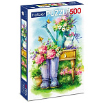Пазлы " Hatber " 500элементов Premium Прованс 33*48см, картонная упаковка