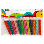 Набор бисера " Mazari " 12цв*7г 2мм, пластиковая туба, пакет, европодвес