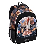 Рюкзак " Erich Krause " 39*28*14см ErgoLine 15L Mars Adventure, эргономичная спинка, 1 отделение, большой внешний карман на молнии, 2 боковых кармана на резинке, усиленное дно, светоотражающие элементы, регулируемые лямки