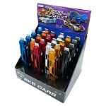 Ручка шариковая автоматическая " Basir " Гоночная машина синяя, 0,5мм, корпус в форме машины, дисплей