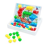 Мозаика в чемоданчике " Рыжий кот " 48фишек, состав набора: игровое поле 28*21,5см, 16 картинок, 48 деталей мозаики, в термоусадочной пленке 30,5*24*4см