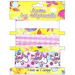 Лента " Единороги " 3 вида по 1 метру, ассорти