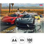 Альбом А4 32л " Hatber " Выпуск №4 (ассорти), скоба, обложка - мелованный картон, блок-офсет- 100г/м2, 5 дизайнов в спайке