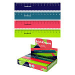 Линейка " Erich Krause " Reef, 15см пластиковая, ассорти, дисплей