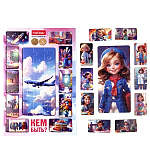 Пазлы " Hatber "  2в1 38+38элементов Кем быть? для девочек, 20*30см, в рамке, картонная упаковка