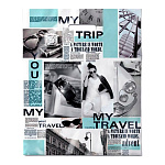 Пакет ПЭ " Интерпак " с вырубной ручкой ПВД, 38*47см 60мкм Пиар