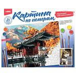 Картина по номерам " Lori " 40*50см Щенок корги, состав набора: основа на картоне с контуром, краски, вспомогательный лист, кисть, акриловый лак, инструкция, картонная упаковка, европодвес