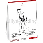 Планшет для работы маркерами " Лилия Холдинг " 180*240мм 50л, плотность 75 г/м2