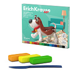 Пластилин " Erich Krause " Baby 18цв, 234г, мягкий, восковой, со стеком, картонная коробка