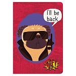 Тетрадь А5 48л ТОЧКА " Эксмо " Киногерой, офсет, на скобе, обложка - мелованный картон, твин-лак, скругленные углы, дизайнерский блок, 1 дизайн в коробке