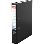 Папка-регистратор А4 " Erich Krause " Granite сборная 50мм черная, ПВХ, пластиковый карман со сменной этикеткой