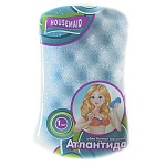 Губка для тела " Housemaid " Атлантида, банная, массажная, 180*110*60мм