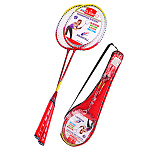 Набор для бадминтона " Рыжий кот " 2 ракетки металлические, в чехле