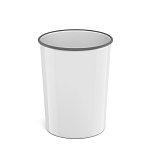 Корзина для бумаг " Erich Krause " 13,5л Classic, белая, цельная, из прочного легкого материала