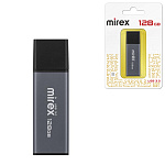 Флеш-диск " Mirex " 128GB Stiff серый USB 3.0