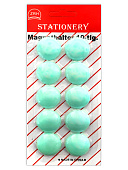 Набор магнитов " KWELT " для доски 10шт 30мм Зеленые, картонный блистер, европодвес