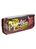 Пенал " KWELT " 1 отделение 195*90*40мм, Speed, внешний карман на молнии, цвет - коричневый, текстиль, пакет, европодвес