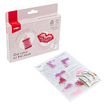 Фигурки из бисера " Lori " Помада, губы, бисер, проволока, инструкция, картонная упаковка, европодвес