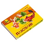 Пластилин " Лео " Ярко 8цв 160г со стеком, картонная упаковка