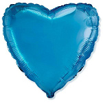 Шар фольгированный " Браво " 18"/46см Сердце Синий