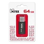 Флеш-диск " Mirex " 64GB Unit черный USB 3.0