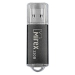 Флеш-диск " Mirex " 32GB Unit черный USB 2.0
