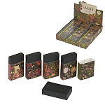 Ластик " Bruno Visconti " Flora. Black night, 23*35*9мм, супермягкий, черный, синтетический каучук, картонный держатель, картонный дисплей