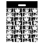 Пакет ПЭ " Миленд " с вырубной ручкой ПВД, 36,5*48см 50мкм Аниме комикс