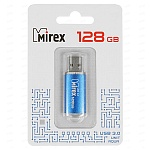 Флеш-диск " Mirex " 128GB Unit голубой USB 3.0