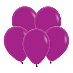 Шар латексный " Браво " пастель 12"/30см пурпурная орхидея