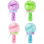 Вентилятор " Рыжий кот " Леденец, 19*9см, механический, ассорти (без возможности выбора цвета), шоубокс