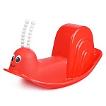 Качалка " PicnMix " Улитка, красная, 80*50*48см пластик