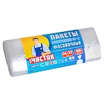 Пакет фасовочный " Чистов " 24*32см, 5мк, 50шт в рулоне
