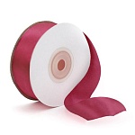 Лента атласная " Bravo " 25мм*22,85м бордовая