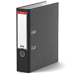 Папка-регистратор А4 " Erich Krause " Original Pro сборная 70мм серый мрамор, пластиковый карман со сменной этикеткой, металлическая окантовка, черный корешок