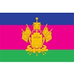 Флаг Краснодарский край 90*135см полиэфир
