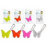 Светоотражающий брелок " Mazari " Бабочка, фигурный, европодвес