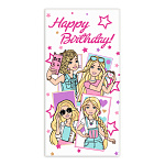 Конверт для денег " Миленд " 1-04 Happy Birthday! Девочки, 168*84мм