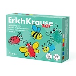 Краски пальчиковые " Erich Krause " 6цветов* 35мл, гелевые, с Алоэ Вера